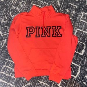 PINK quarter zip pullover